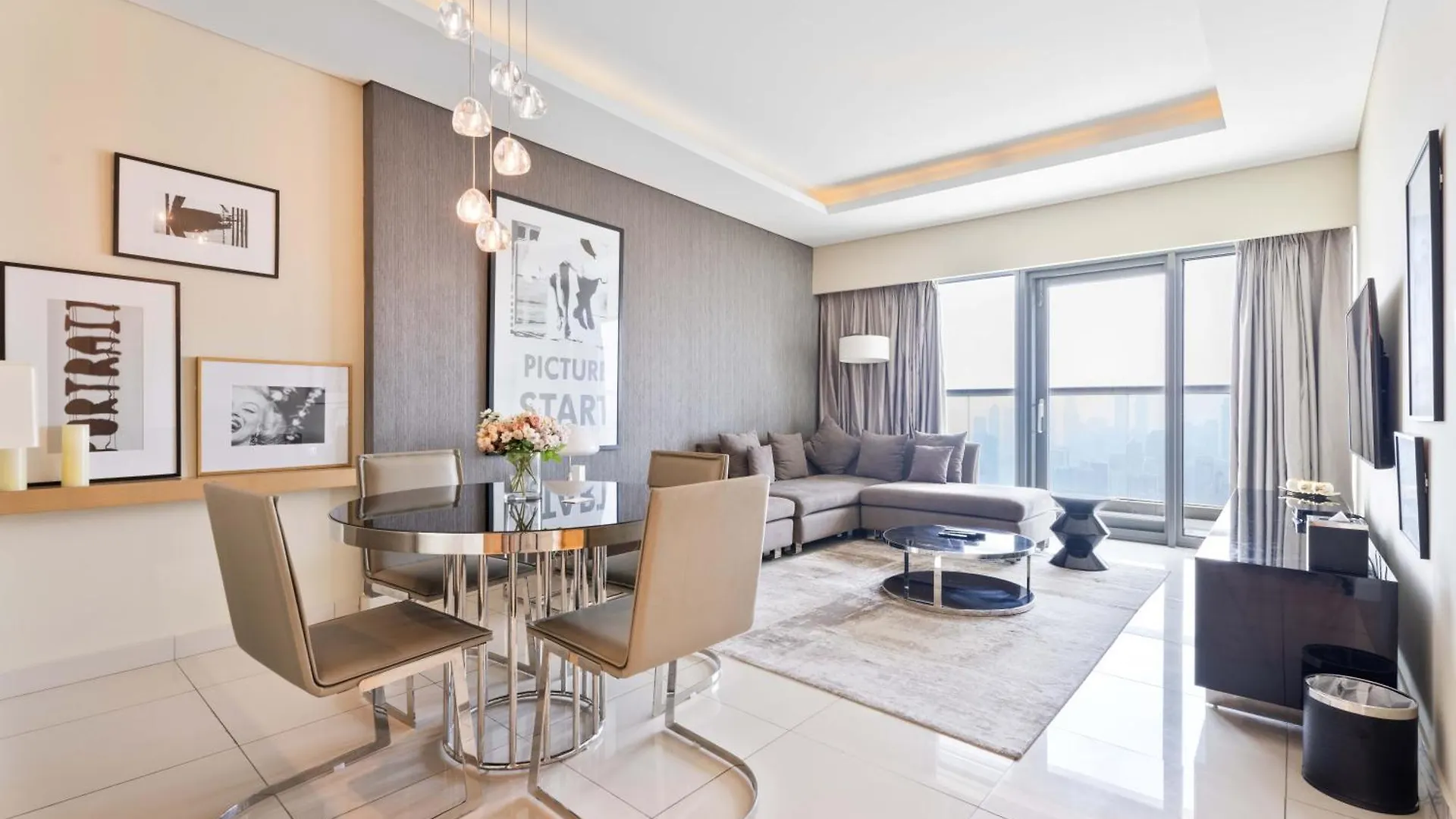 Aliving Supreme 2Br Paramount Towers Business Bay With Burj Khalifa View 6202 Dubai Apartment